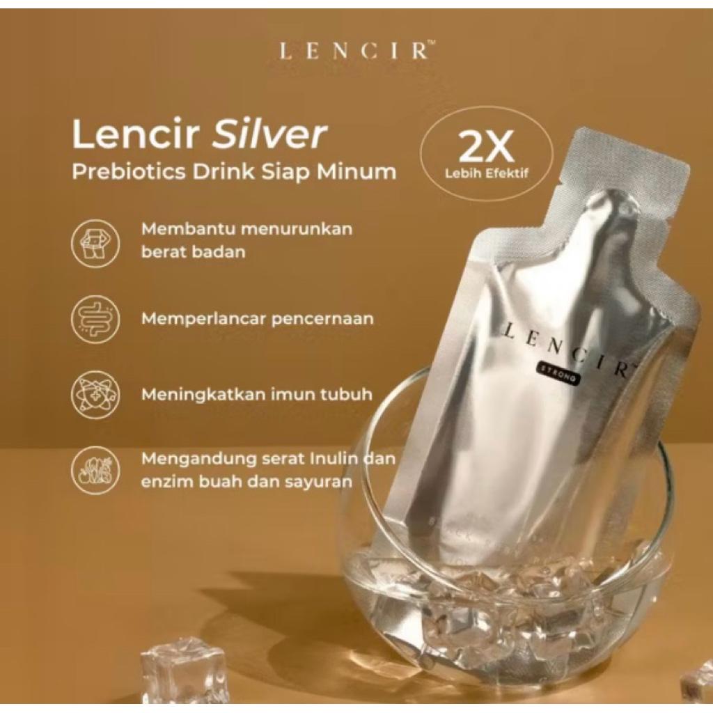 Lencir minuman prebiotics / lencir strong