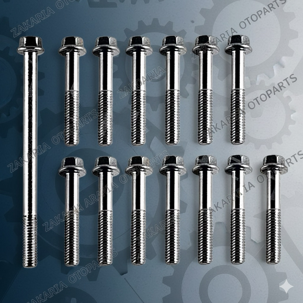 SATU SET BAUT BAK CVT BEAT KARBU / BEAT LAMA