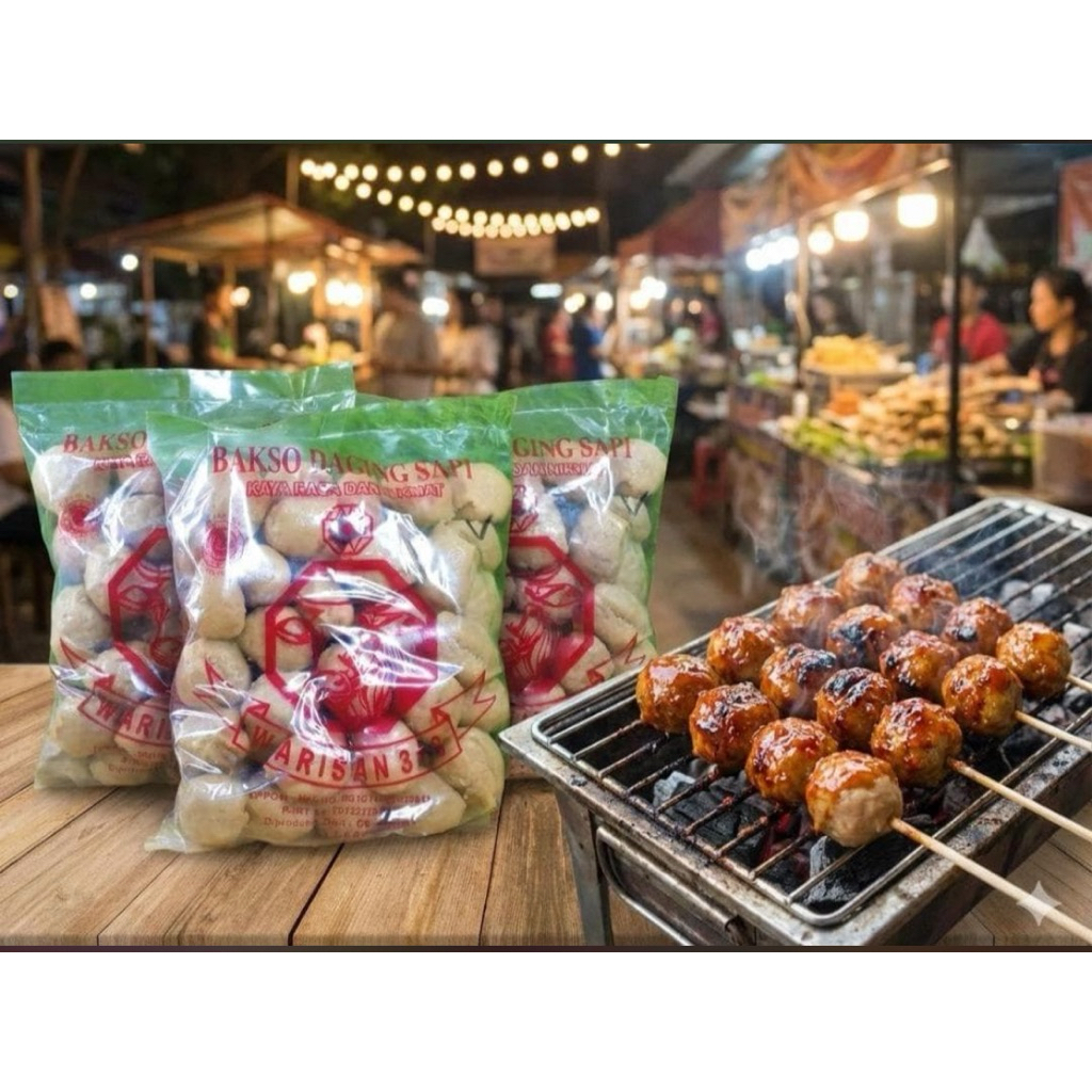 Bakso Warisan Bakar isi 50pcs