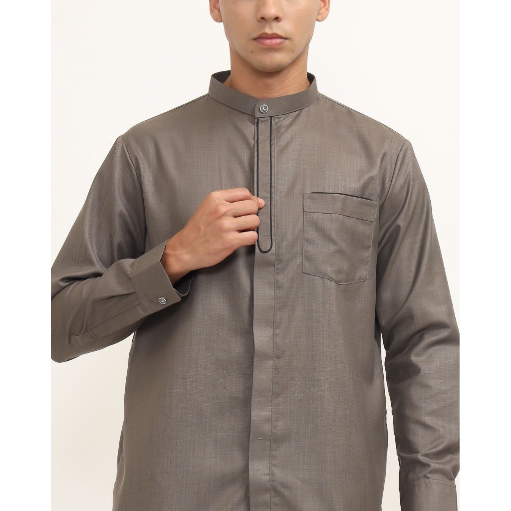 Koko AL-LUTHFI Lengan PANJANG bahan WOLL