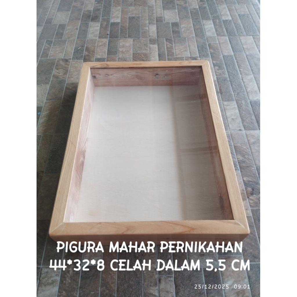 Pigura Mahar Nikah A3 Pigura Seserahan Nikah Pigura 3D Ukuran A3