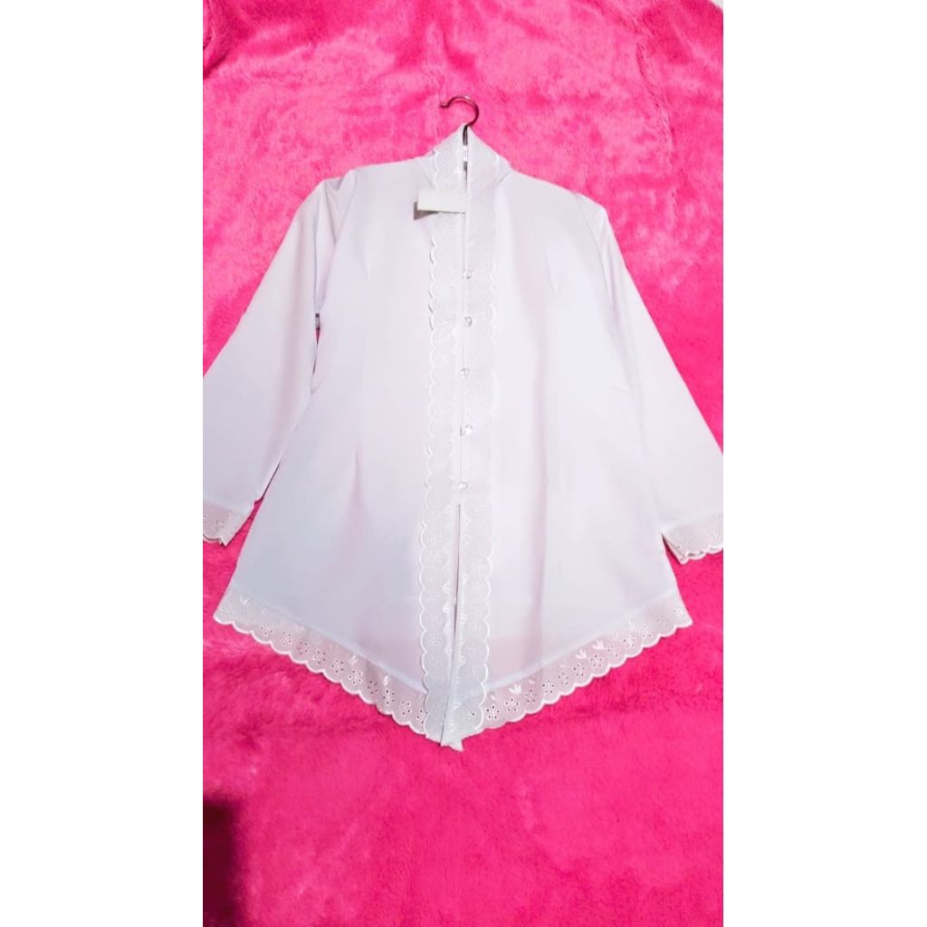 kebaya sekolah anak SMP/ atasan kebaya sekolah SMP/ kebaya encim SMP