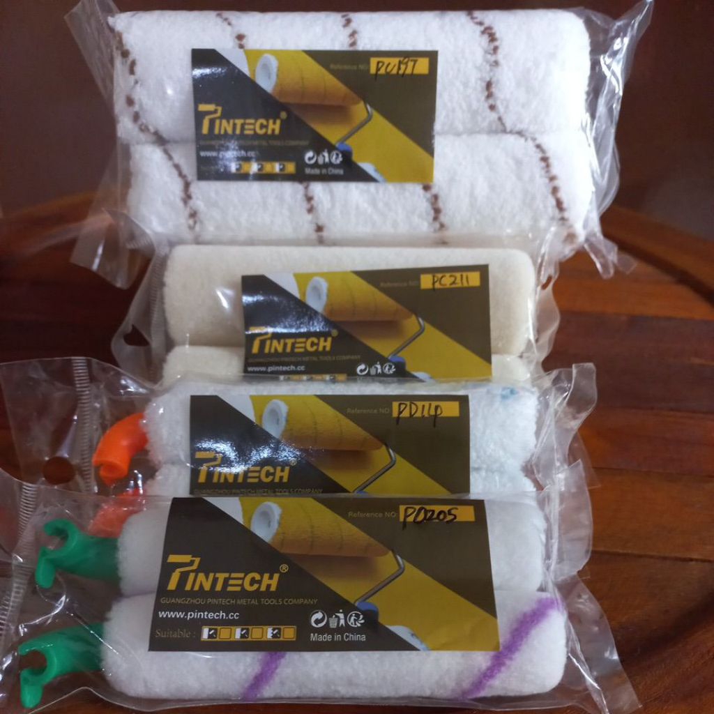 Refill Kuas Roll Bulu/Kuas Roll Cat Tembok/Besi 4&6 Inch