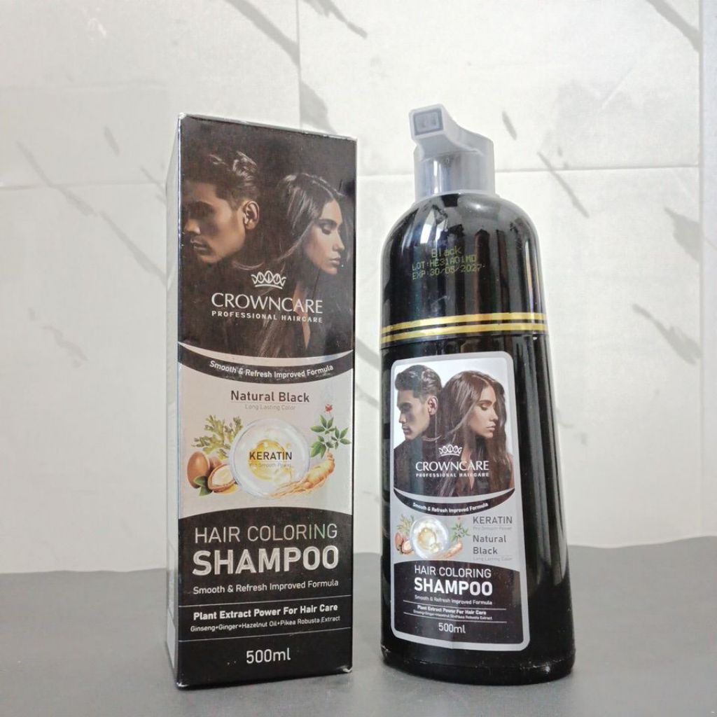 Crowncare Hair Coloring Shampoo