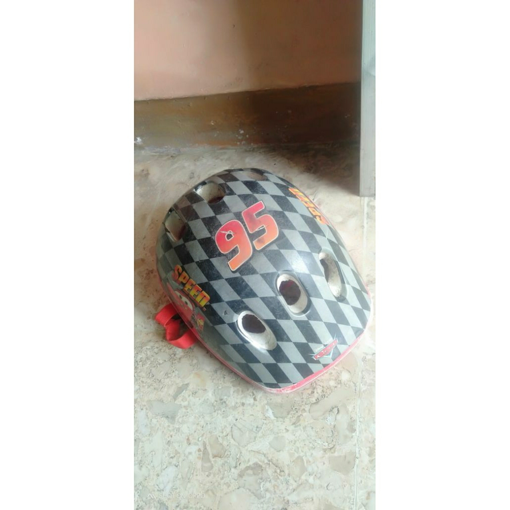 helm sepeda gowes anak