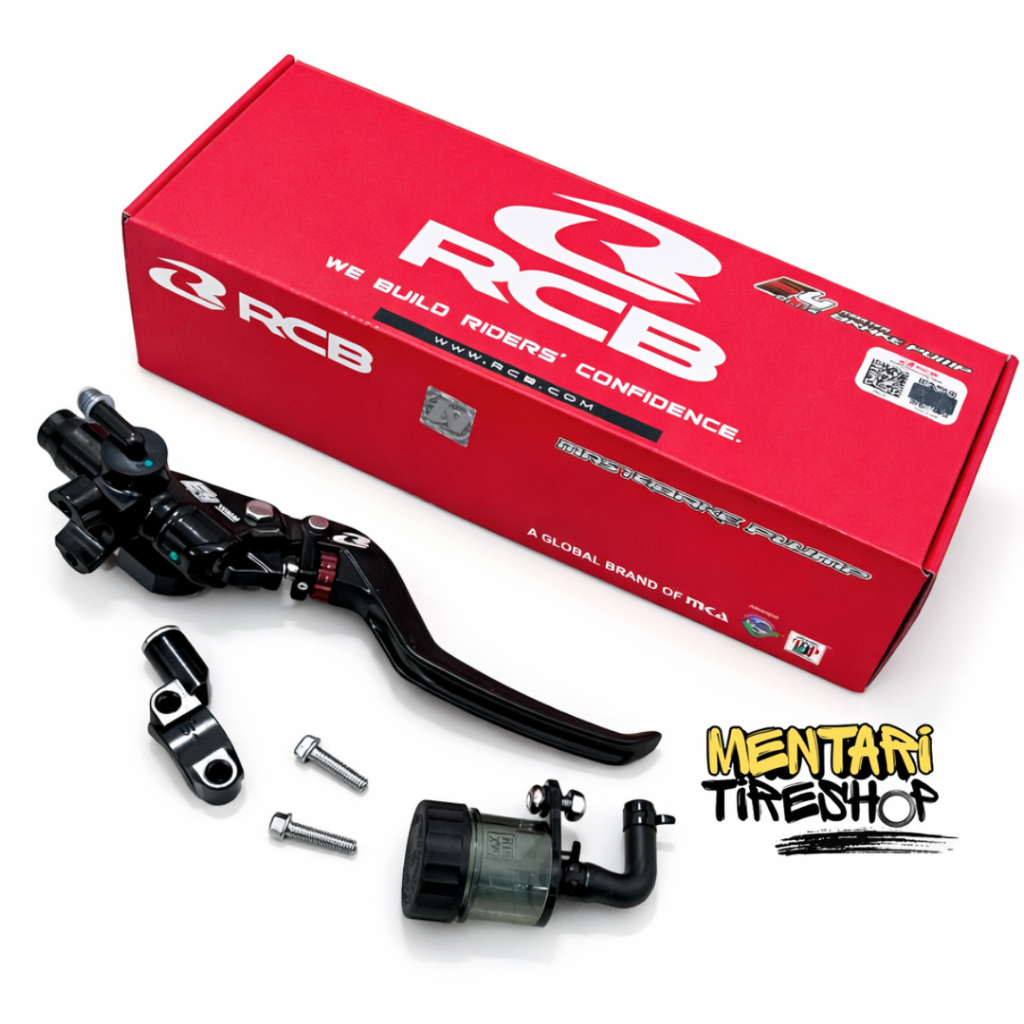 MASTER REM KANAN RCB E4+ PLUS HANDLE HANDEL MASTER REM KIRI RCB E4+ PLUS RCB 15MM BLACK