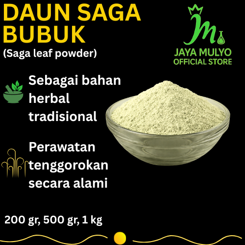 Daun Saga Bubuk 1 kg / Serbuk Saga