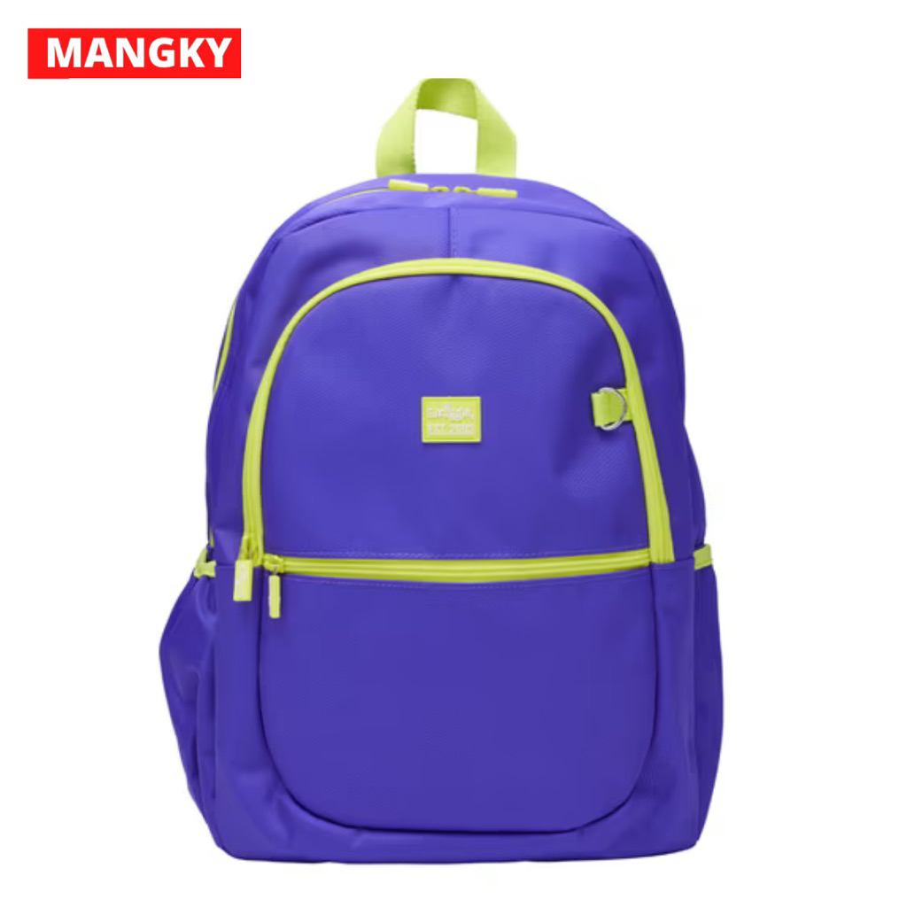 Smiggle Classic Backpack Purple Neon Original