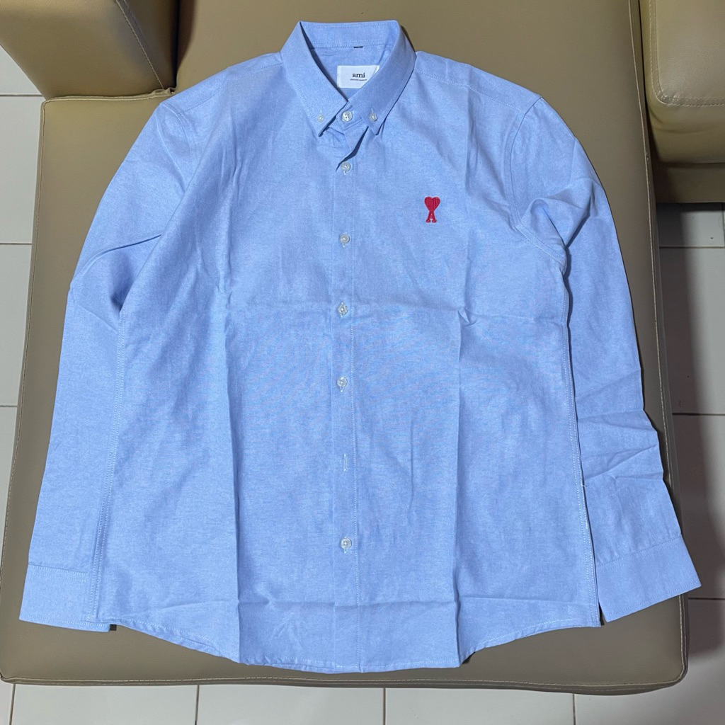 Kemeja AMI Paris Blue