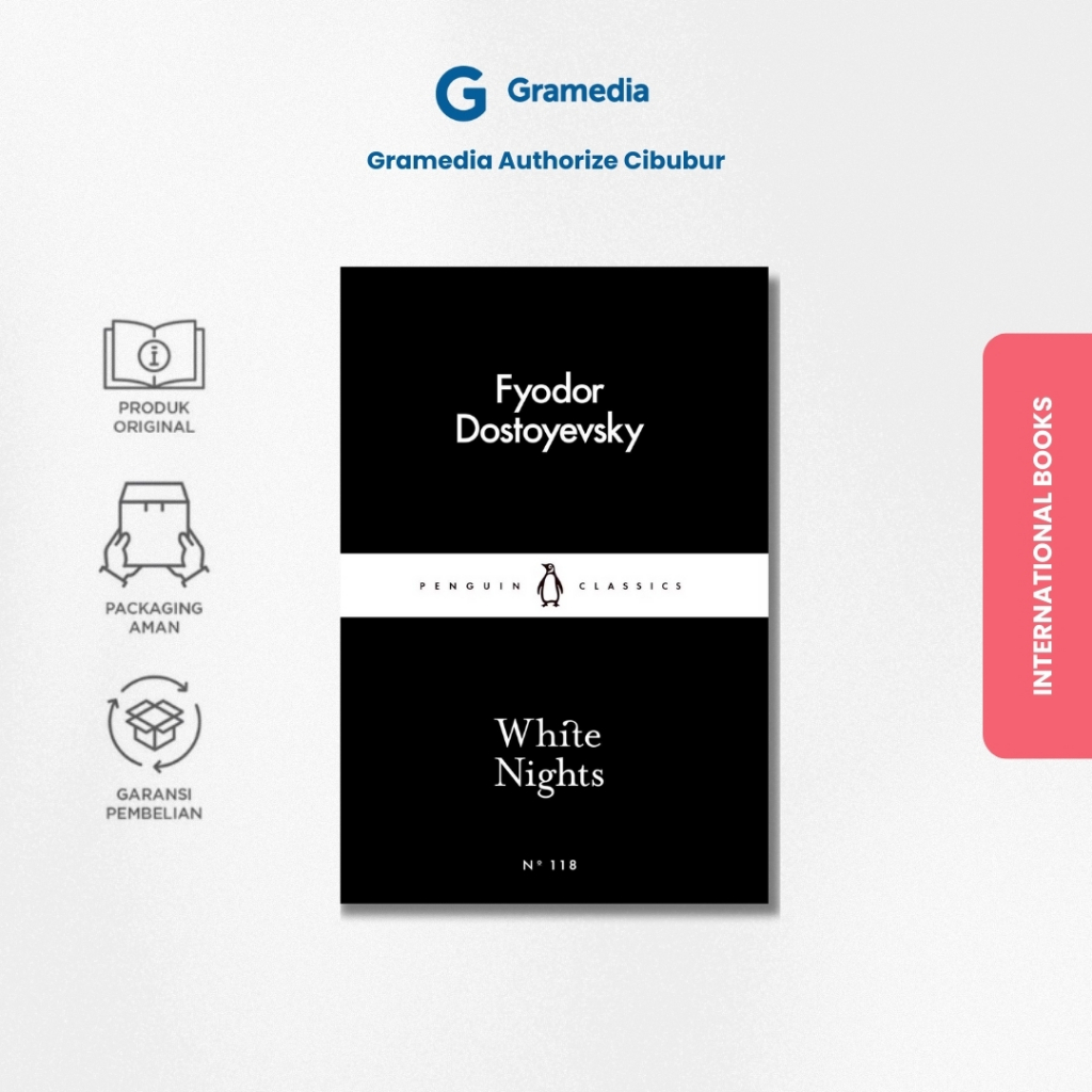 Gramedia Cibubur - White Nights (Fyodor Dostoyevsky)