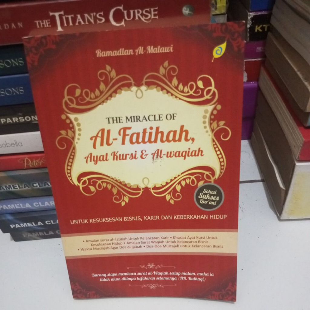 buku THE MIRACLE OF AL-FATIHAH, AYAT KURSI & AL-WAQIAH