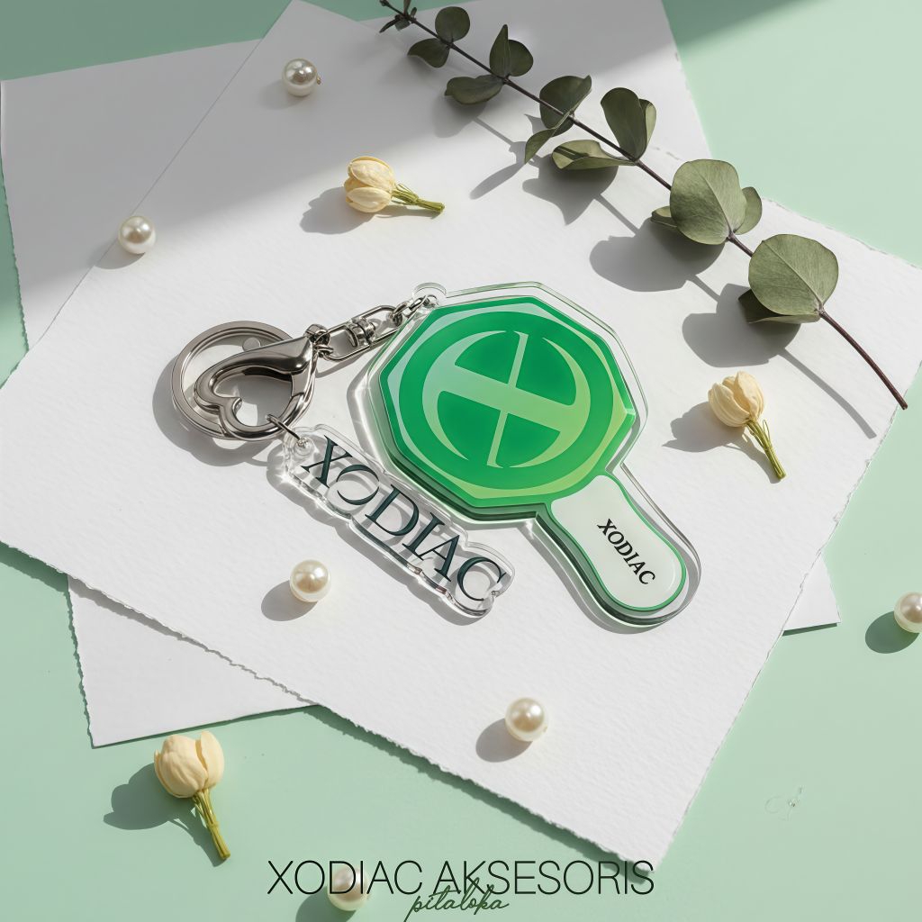 Gantungan Kunci Lighstick Xodiac/Ganci Ackrilic/Ganci Xodiac/Xodiac Lighstick