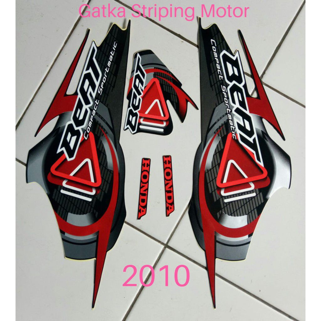 Beat Tahun 2010 Full Body Hitam