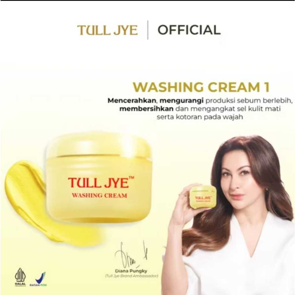 Tull Jye Washing Cream Kuning / Tull Jye Washing Cream 1 / Washing Cream Tull Jye / Tull Jye Washing