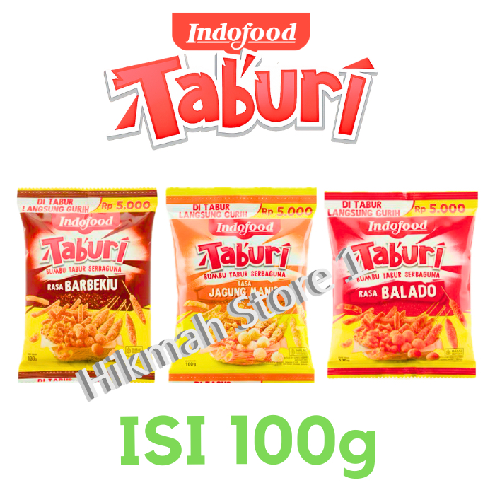 Indofood Taburi Bumbu Tabur Serbaguna Rasa Keju Sultan 100 Gram
