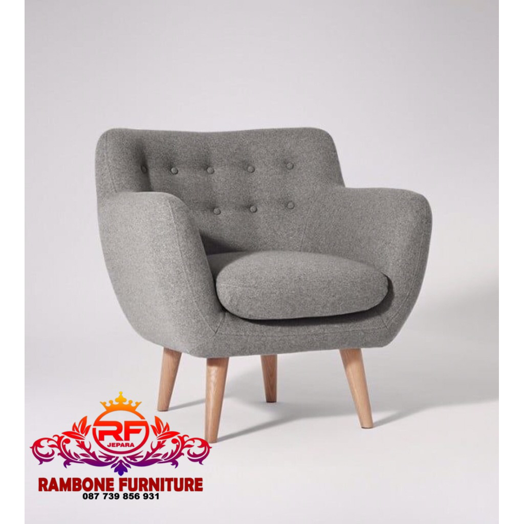 Sofa Minimalis Moderen model retro