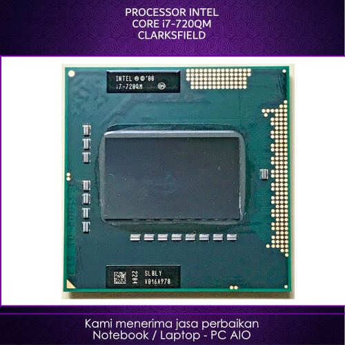 Processor INTEL Core i7-720QM 1.6GHz Socket G1 / Socket rPGA988A 2nd