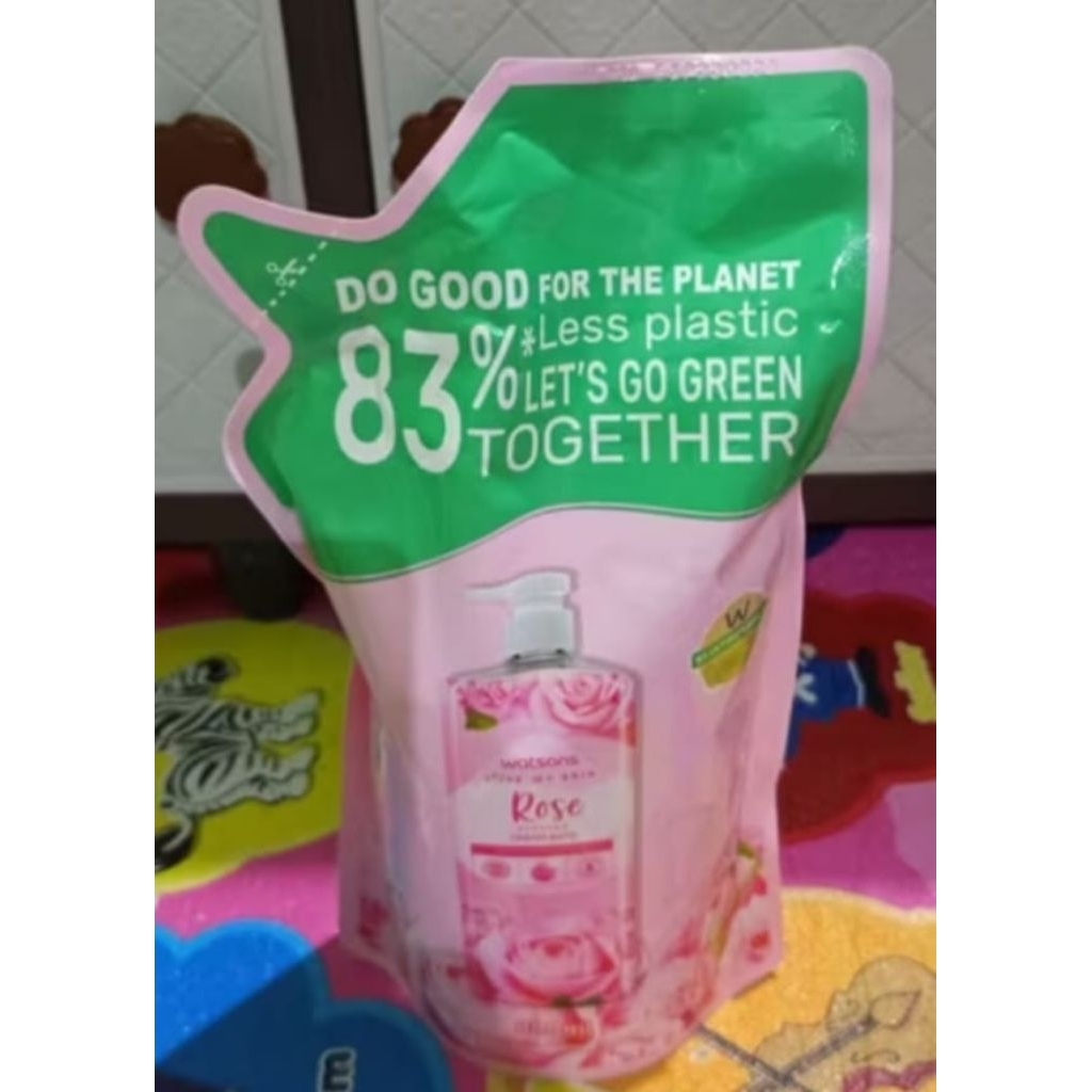 Watson sabun cair 800 ml (Rose)