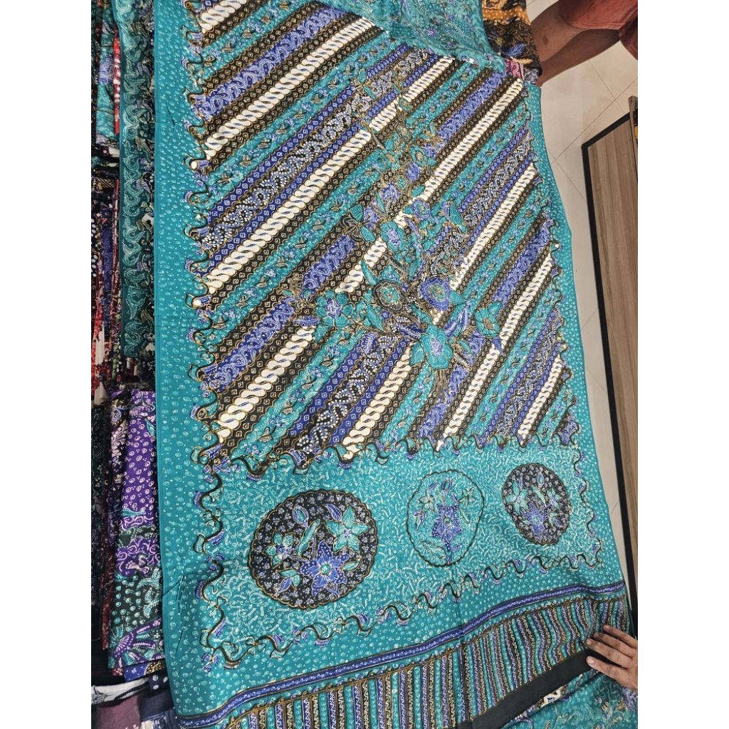 selendang batik tulis lasem premium motif halus