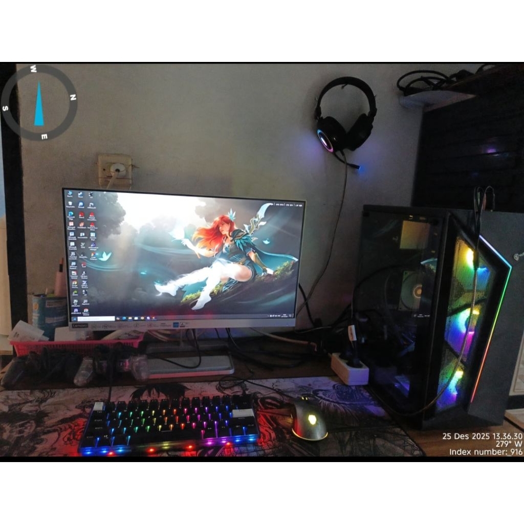 SPAYLATER bisa || PC Ryzen 5 5600G | RAM 16GB | SSD 512GB