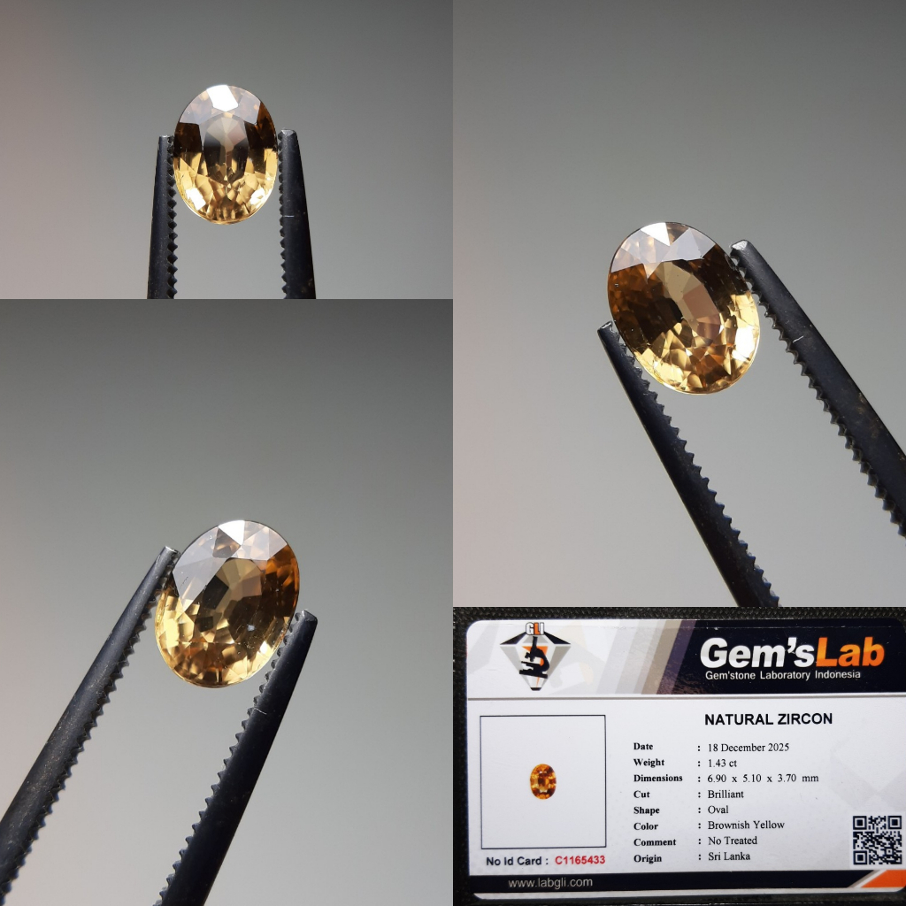 Natural Zircon Batu Permata Zircon Bukan Ruby Sapphire Emerald Zamrud Blue Safir Star Safir