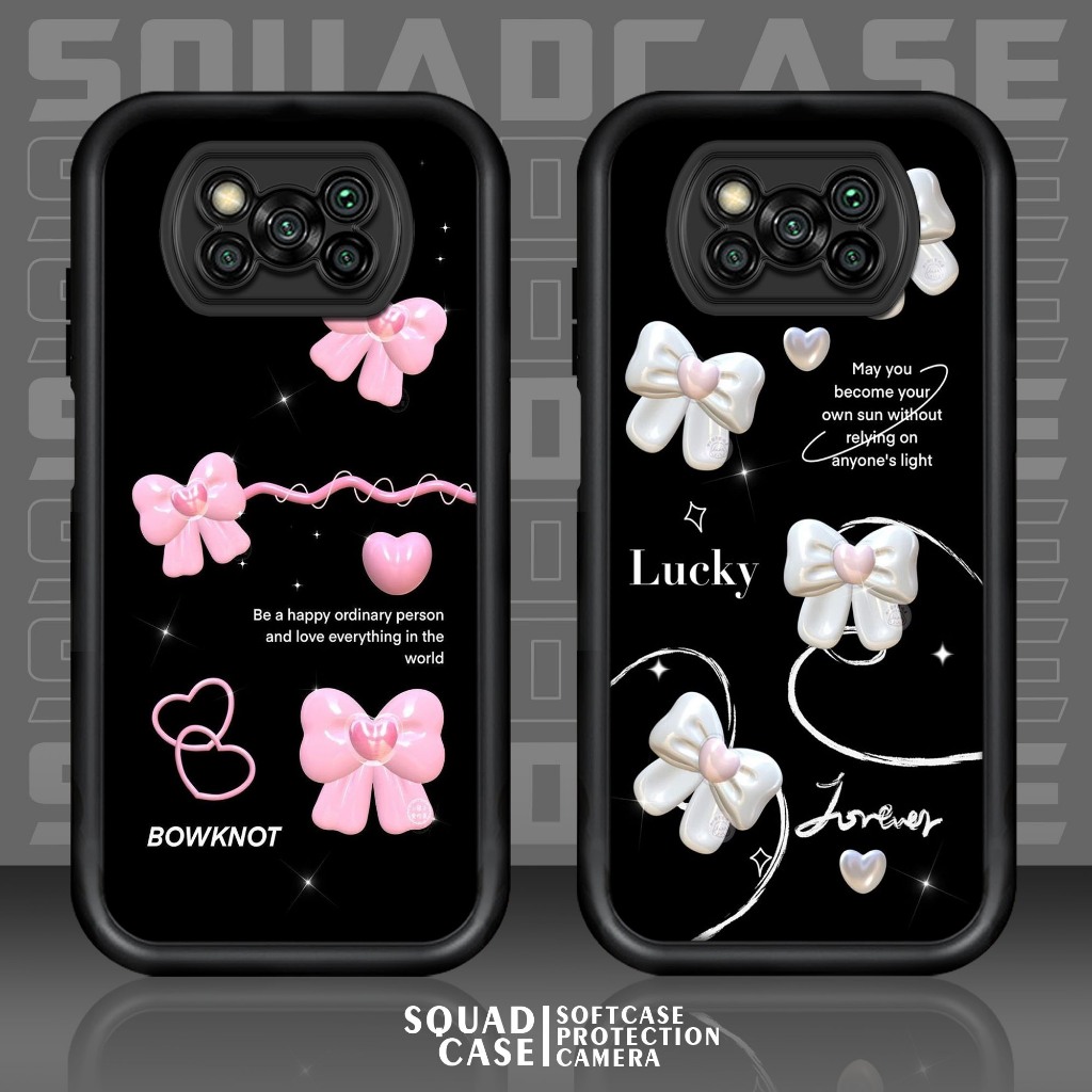 Case POCO X3 X3 PRO X3 NFC Motif [ CUTE1 ] Cover Handhphone Casing Softcase Glossy Anti Jamur
