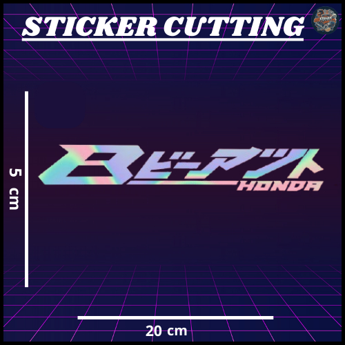 STIKER CUTTING BEAT KANJI JEPANG – STIKER MOTOR BEAT TERMURAH & TERLARIS