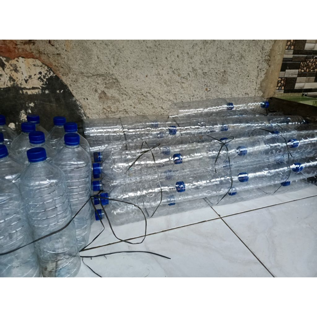 Botol aqua kosong 12 pcs