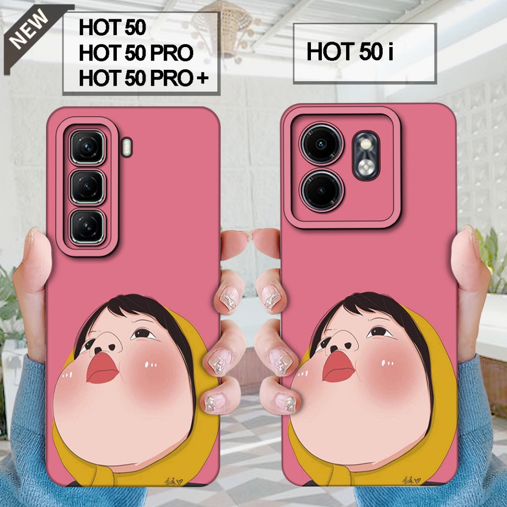 Case Infinix HOT 50 _Infinix HOT 50 Pro _Infinix HOT 50i _Infinix HOT 50 Pro Plus - case silikon hp