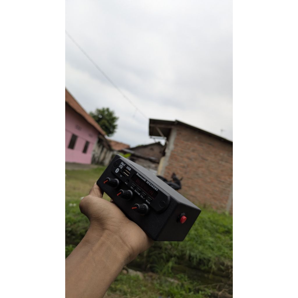promo amplifier mp3 5 volt bluetooth bass Trebel