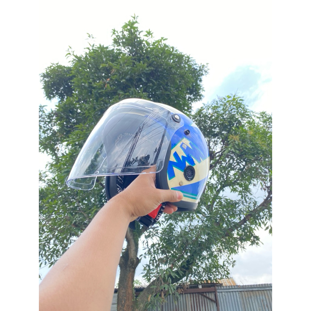 Helm Yamaha Lawas Custom