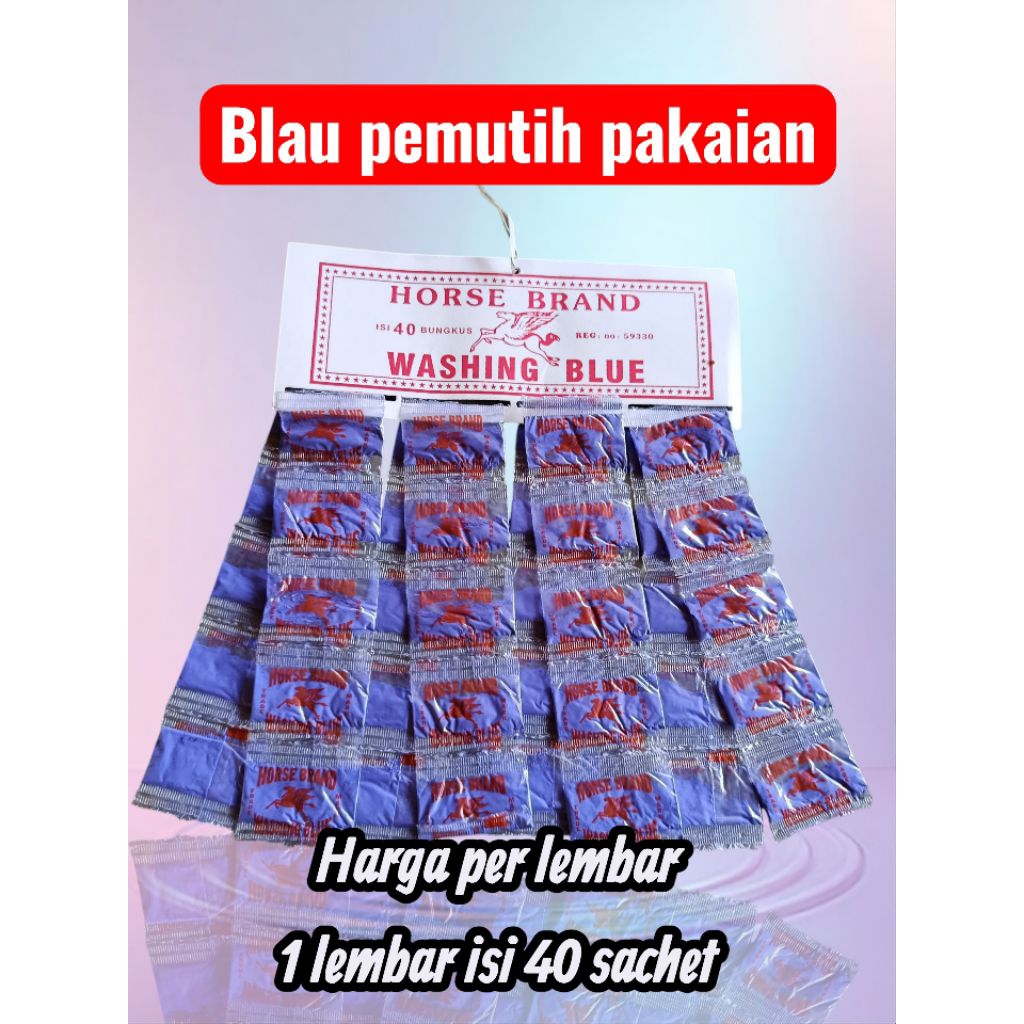 blau bubuk renceng isi 40 sachet
