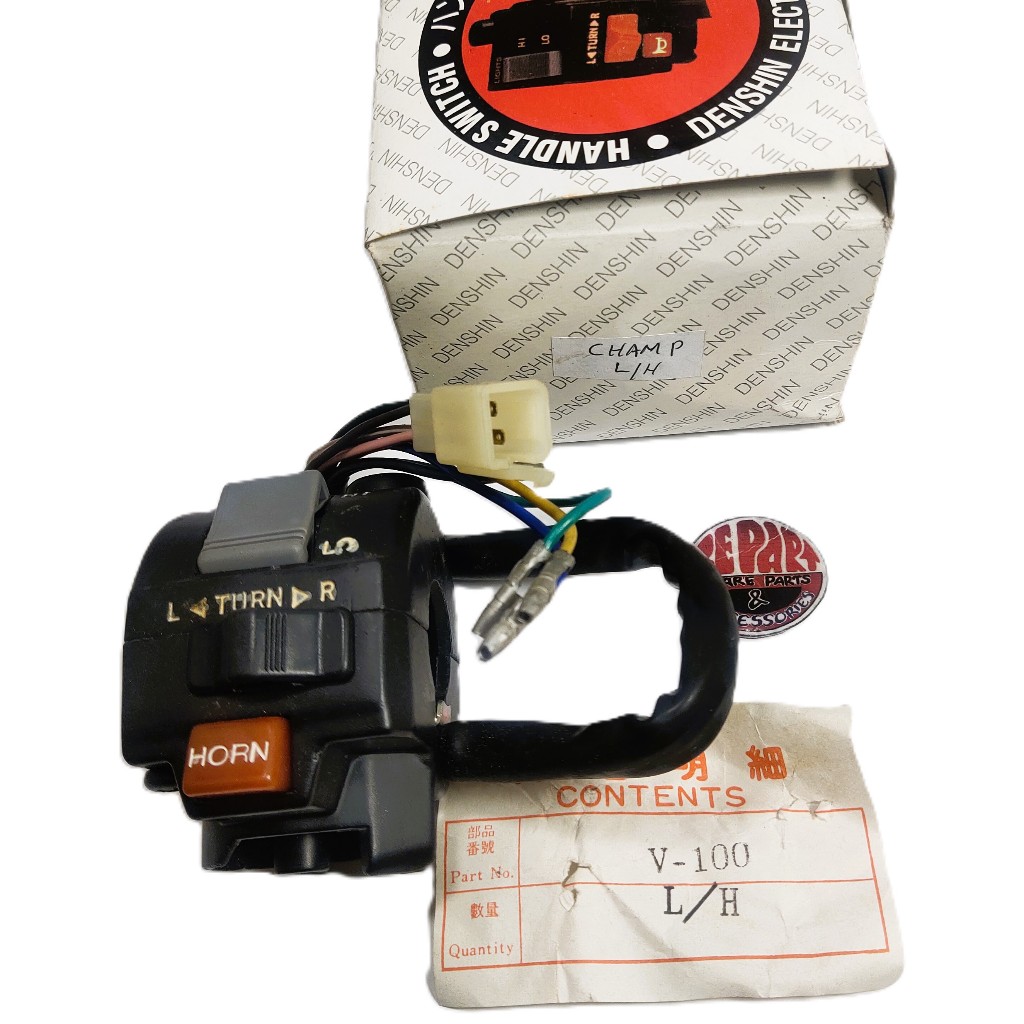 Saklar ALFA champ Kiri 8K Holder lampu klakson sen