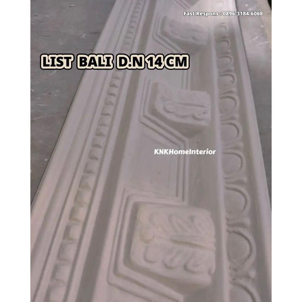 List Bali D.N 14CM / List Profil Gypsum