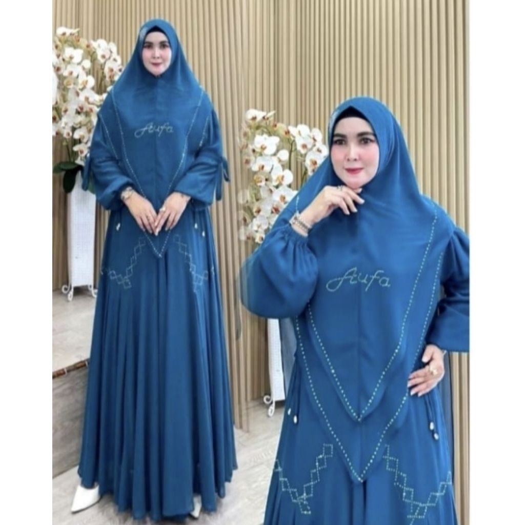 GAMIS SYAR'I VIRAL MODEL TERBARU MEWAH ELEGAN