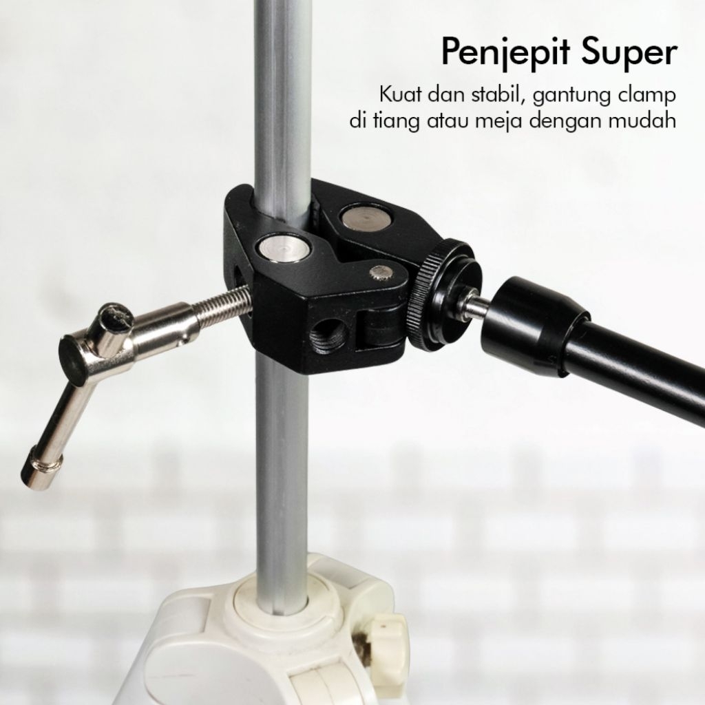 Articulating Magic Arm Long for Hand Stand with Crab Clamp - JT10002