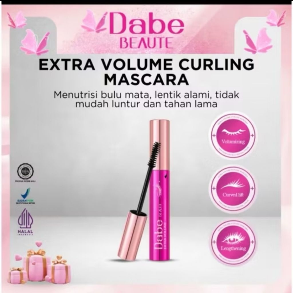 MASCARA DABE BEAUTE EXTRA VOLUME CURLING MASCARA / MASKARA DABE