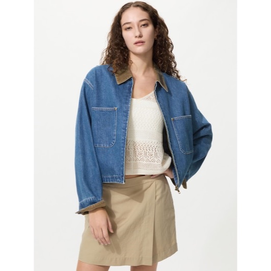 Uniqlo ZIP UP short jacket