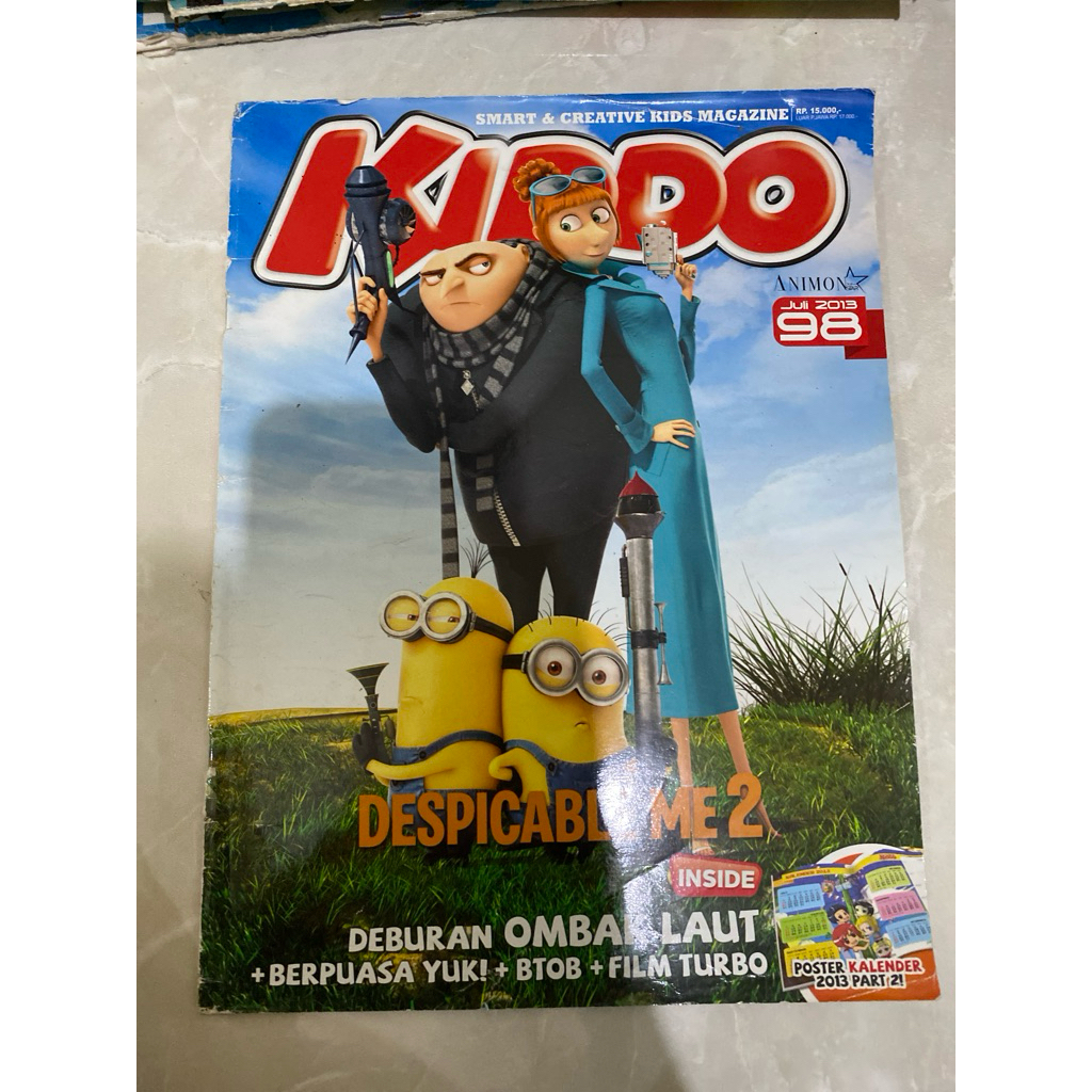 MAJALAH ANAK KIDDO JULI 2013 98