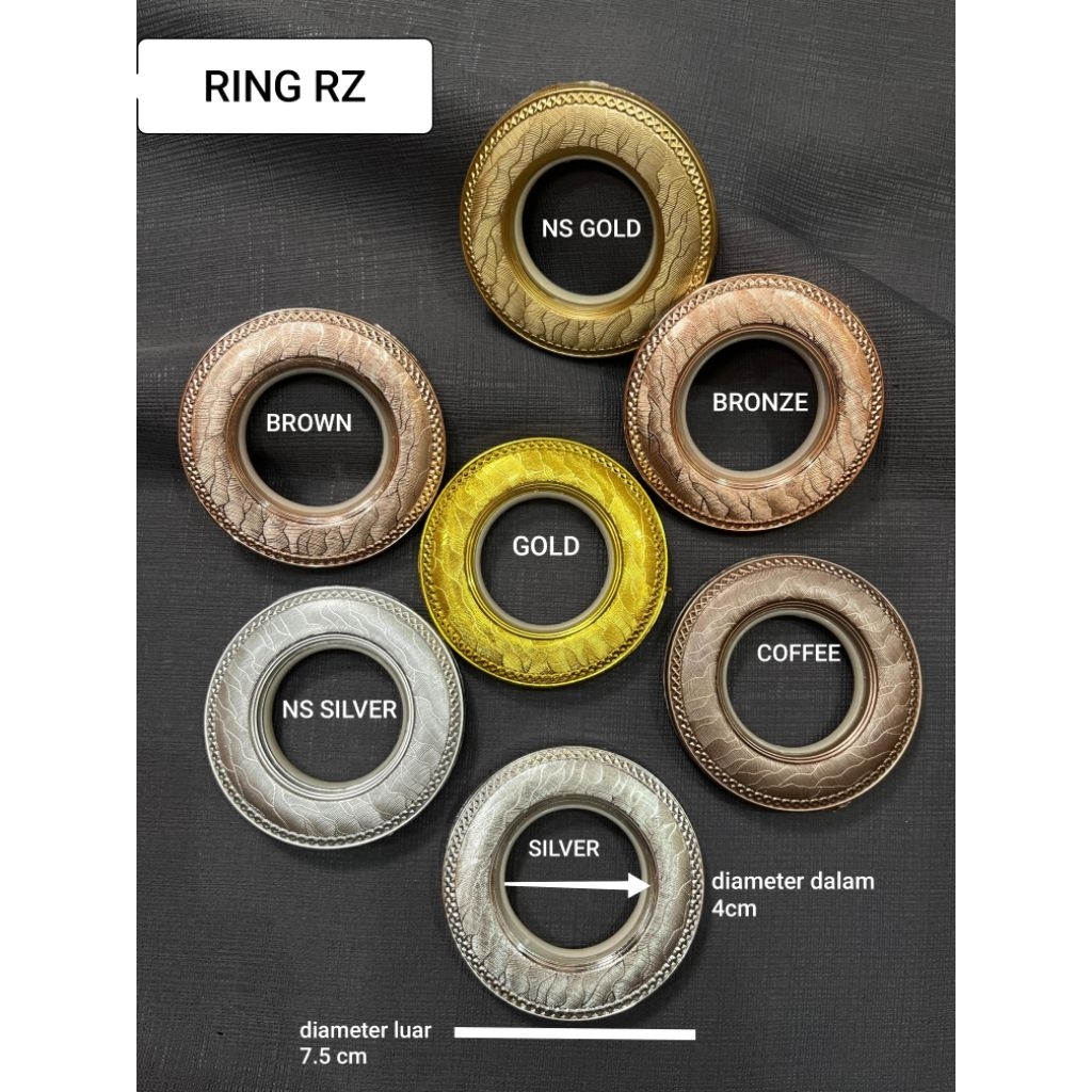 ring gorden ring gorden bulat ring gorden cincin ring gorden double