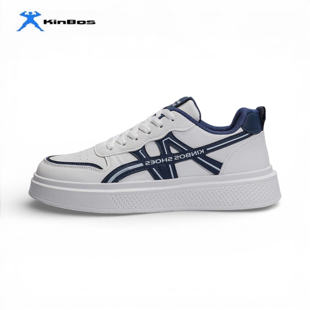 KINBOS Casual Shoes Sepatu Pria Cowok Sekolah Kuliah Kerja Santai Sporty Model Korea Terbaru KBS831