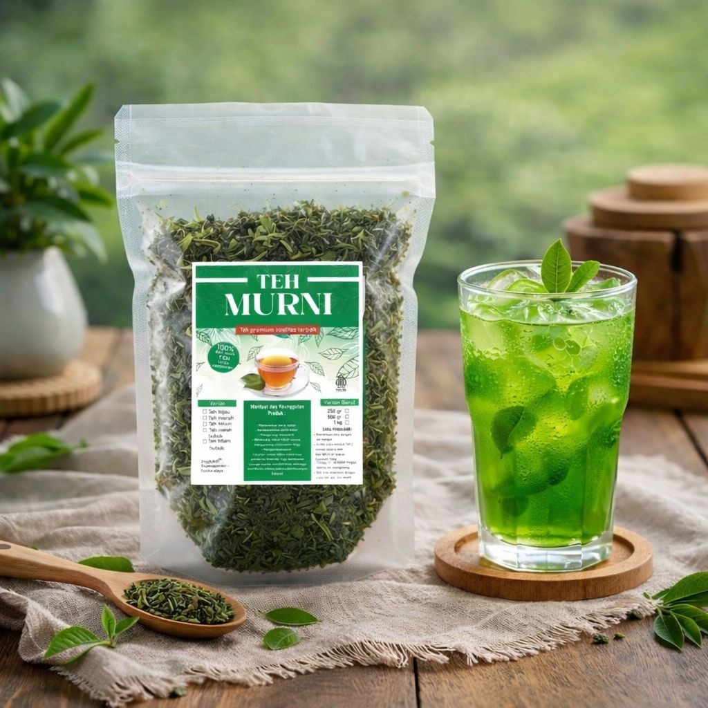 Murni Teh Hijau Thailand | Air Teh Berwarna Hijau Cocok buat Jualan Es teh hijau