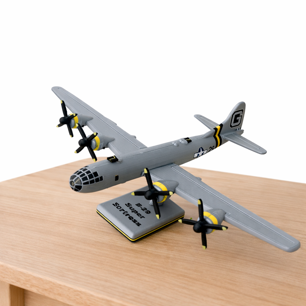 B-29 Superfortress Plane Model | Miniatur Pesawat Bomber Legendaris