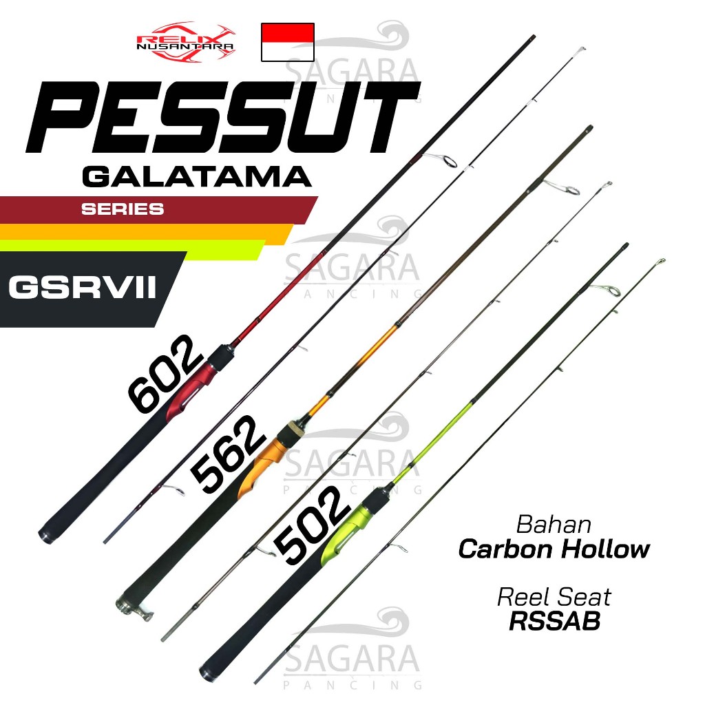 Joran Pessut | Joran Galatama | Joran Galapung | Joran Ikan Mas Harian | Joran Relix Nusantara