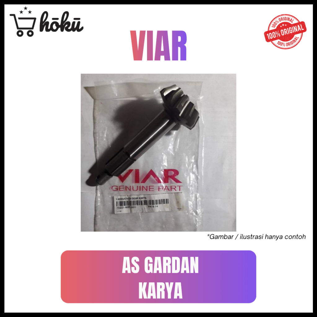 VIAR KARYA - As Gardan Belakang / As Reduksi Gardan Belakang / Gigi Penghubung Gardan / Gigi Reducti