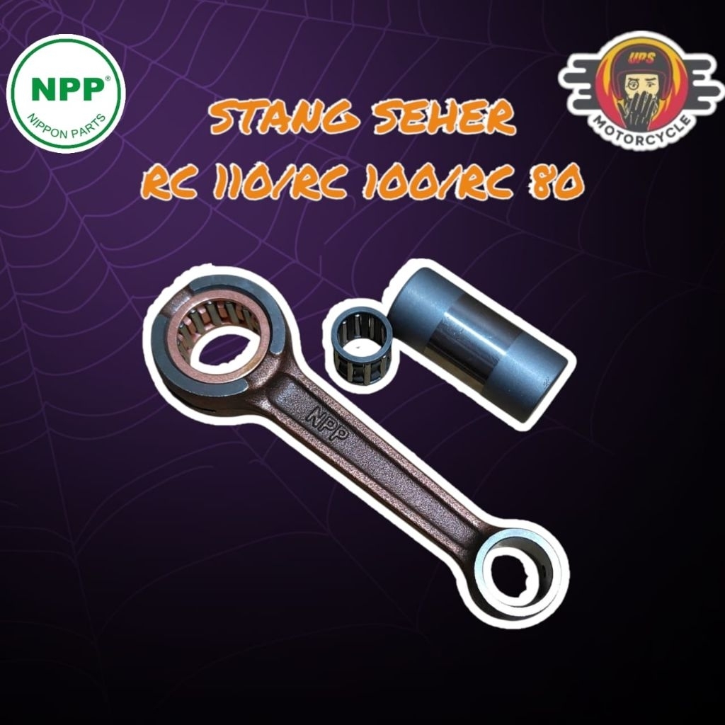Setang Stang Seher Seker Piston NPP Suzuki Rc 110 Rc 100 80 Original