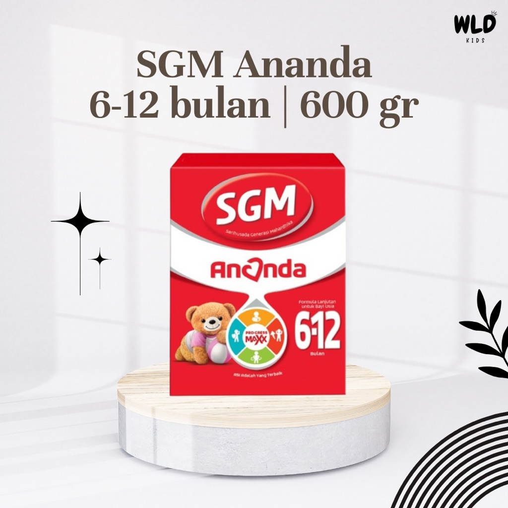 SGM ANANDA 600gr | SGM ANANDA 6-12 BULAN | SUSU FORMULA