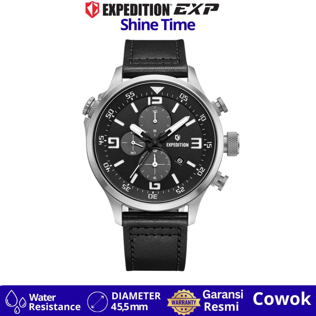 Jam Tangan Pria Expedition Exp 6318 MCLSSBASL
