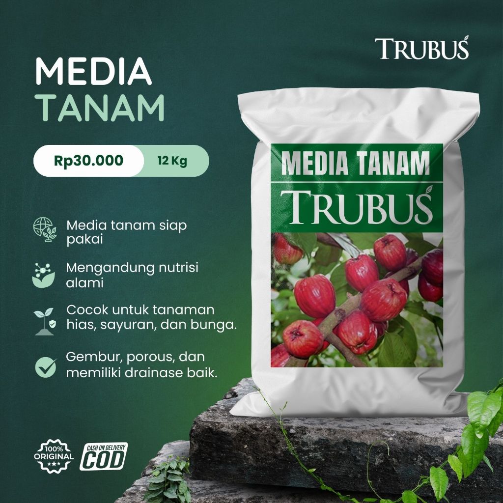 TRUBUS - MEDIA TANAM SIAP PAKAI TRUBUS