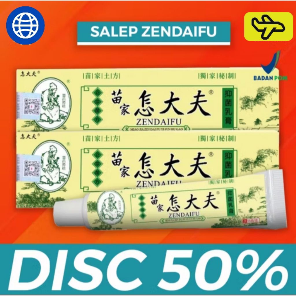 [PROMO] Salep Gatal ZENDAIFU China Obat Gatal Kulit Original